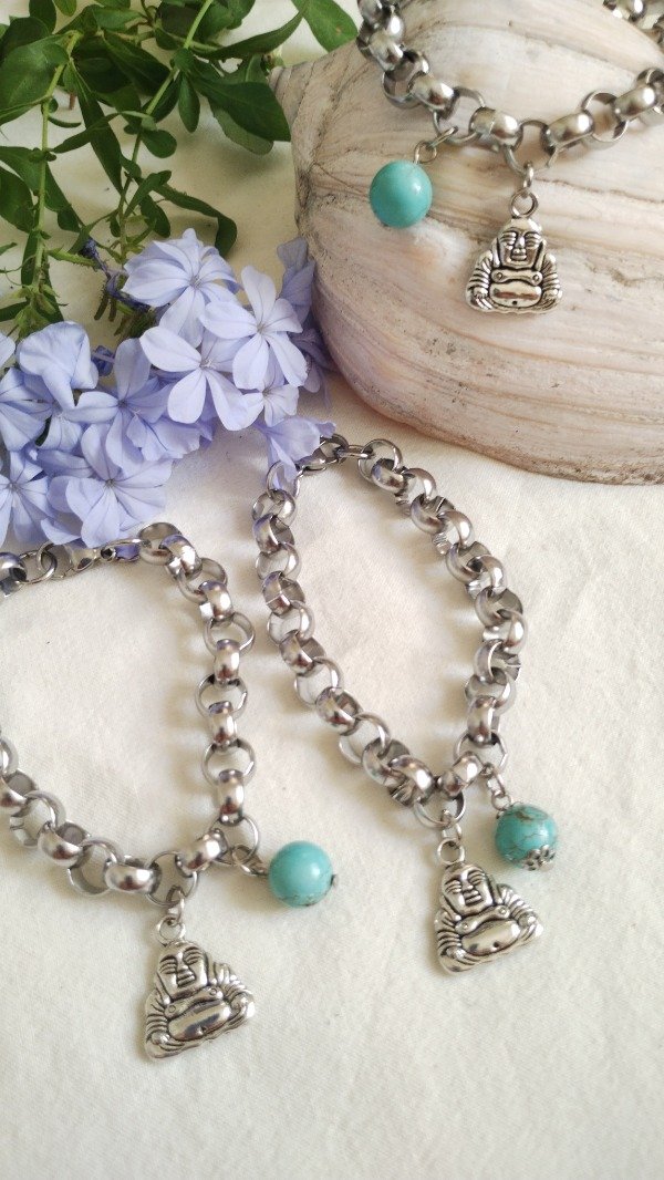 Producto - Pulseras Buda con Turquesa