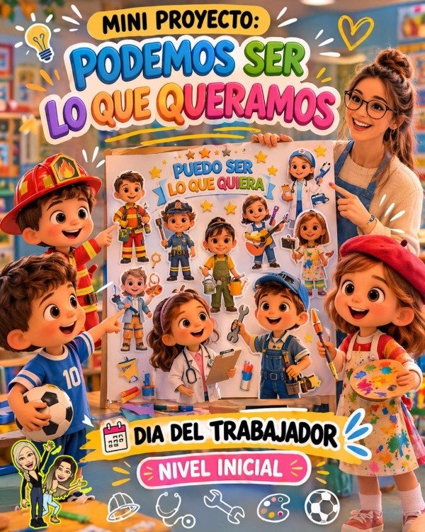 Producto - MINI PROYECTO. PODEMOS SER LO QUE QUERAMOS. NIVEL INICIAL