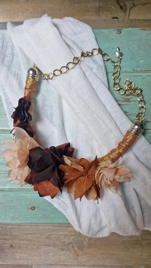 Producto - Collar Pamelo Tierras