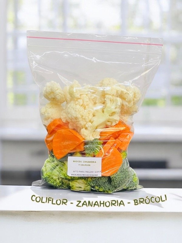 Producto - Coliflor - Zanahoria - Brocoli 500gr