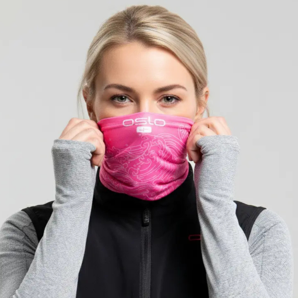 Producto - Cuello Multifunción Oslo Olas fucsia