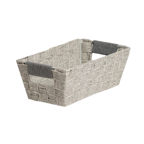 Producto - Cesto "Grecia" rectangular gris
