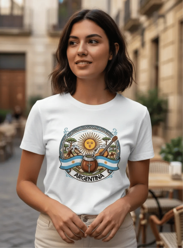 Producto - Remera Argentina - Costumbres Argentinas - Unisex - Algodón