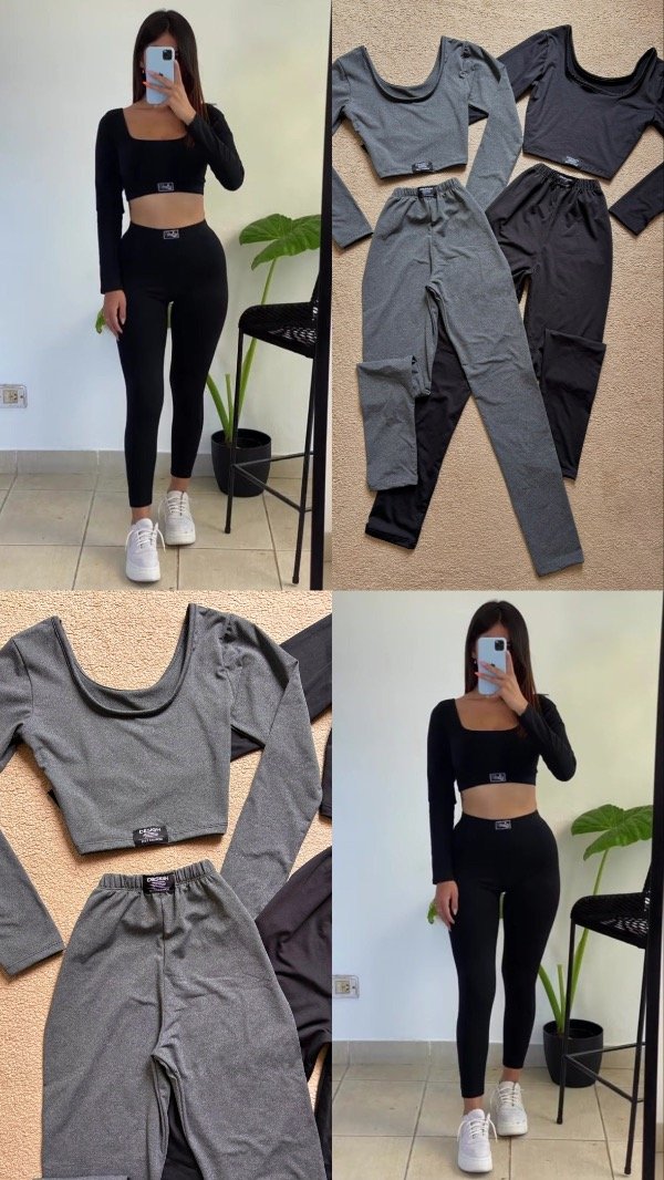 Producto - Conjunto etiqueta calza con camiseta