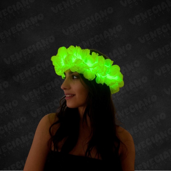 Producto - Corona MARGARITA DOBLE LED