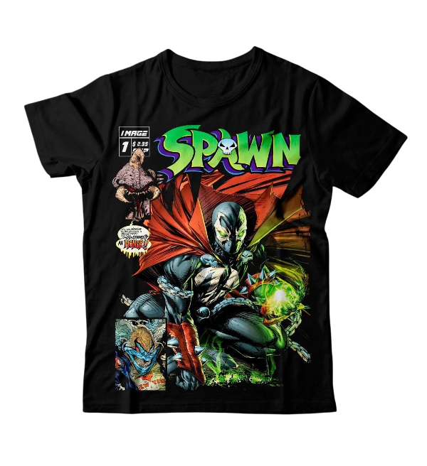 Producto - Remera Comic Spawn