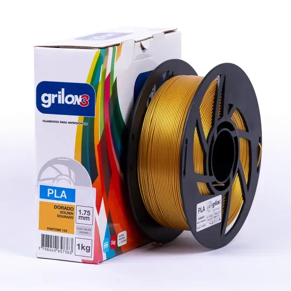Producto - PLA Dorado 1.75 mm 1kg - Grilon3