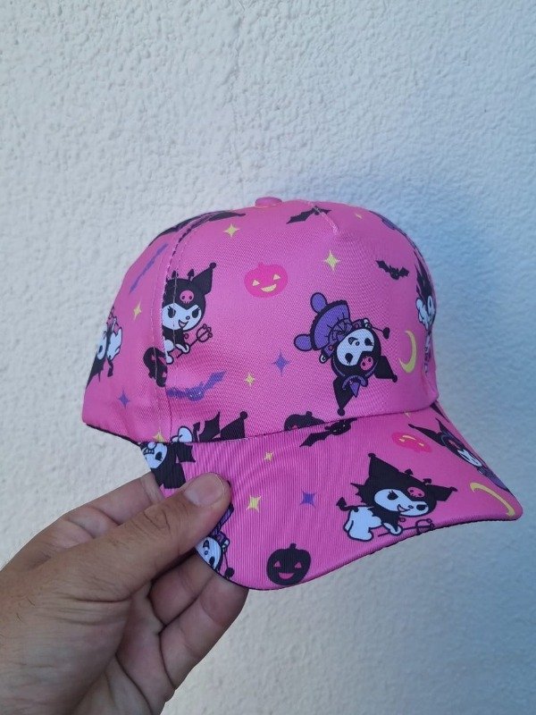 Producto - Gorra KUROMI ROSA NIÑOS