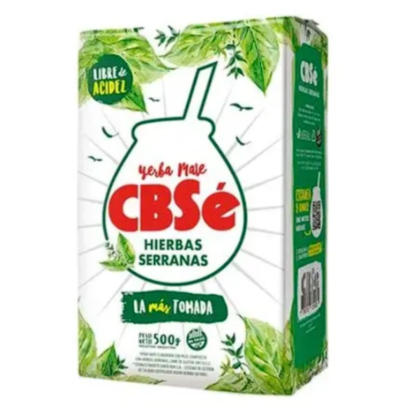 Producto - Yerba Mate CBSE Hierbas Tradicional 500gms
