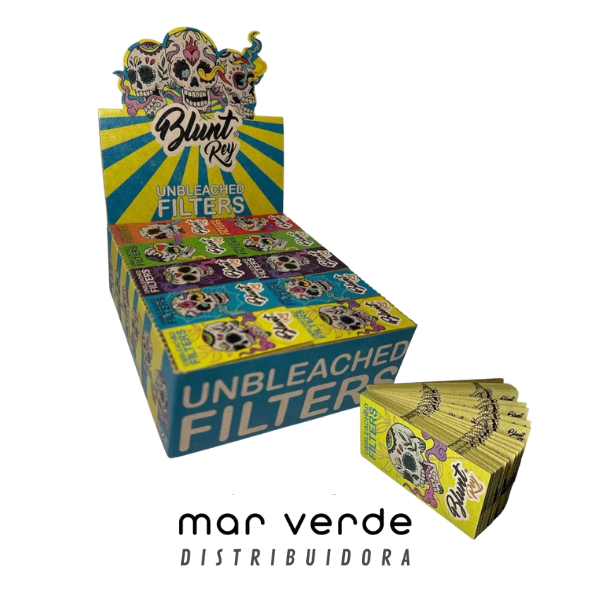 Producto - Filtro de cartón BluntRey 45x17mm x50