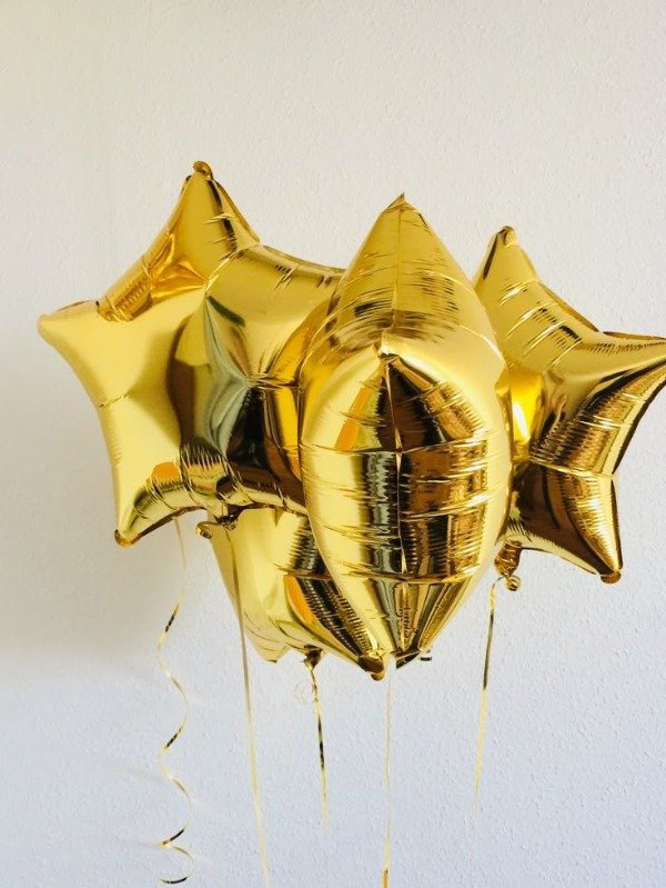 Producto - GLOBO FOIL - ESTRELLA ORO 45 CM