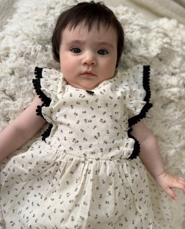 Producto - Vestido Florcitas Negras