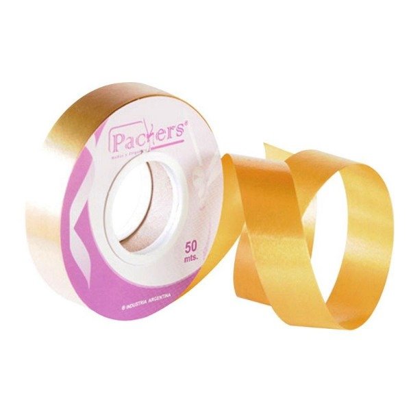 Producto - CINTA P/REGALO PACKERS DE 12 MM. X 50MTS. LISO V/COLORES