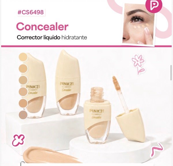 Producto - Corrector hidratante Pink 21 - 1