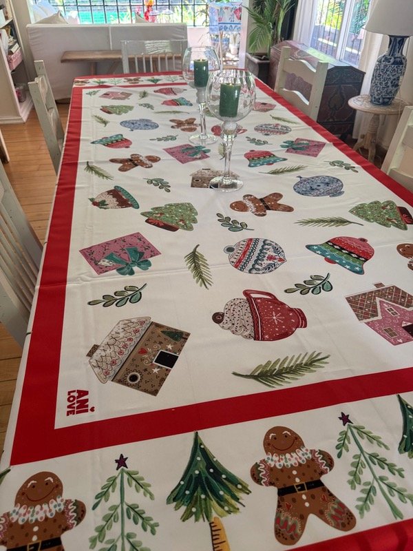 Producto - Mantel Christmas rojo