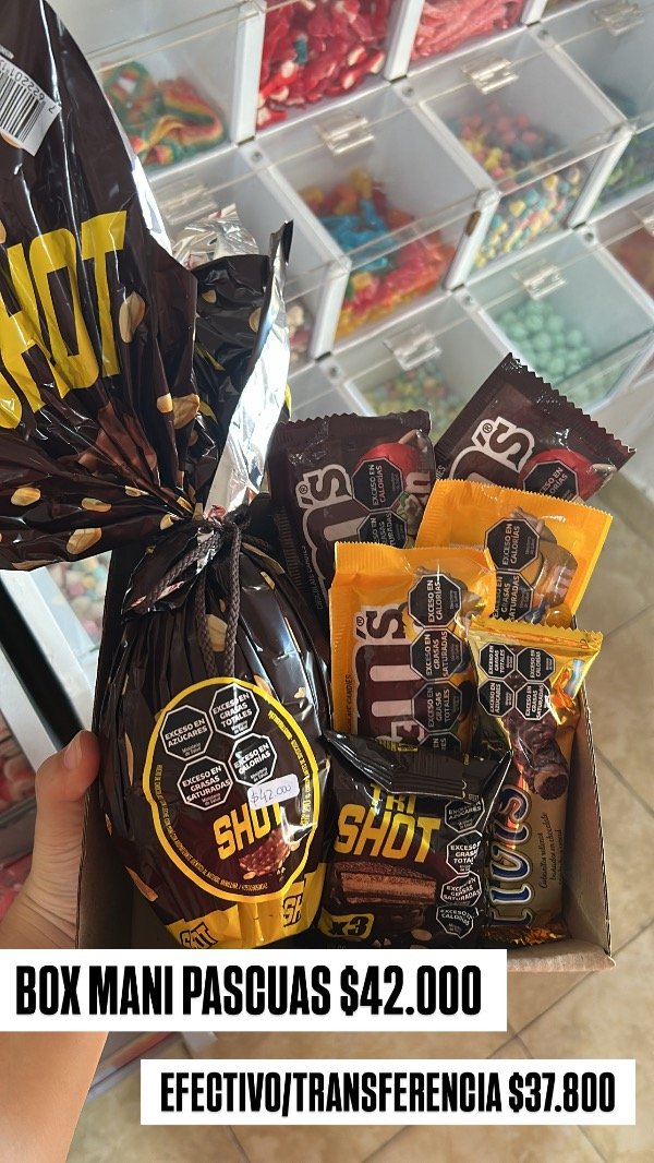 Producto - BOX PASCUA SHOT MANI
