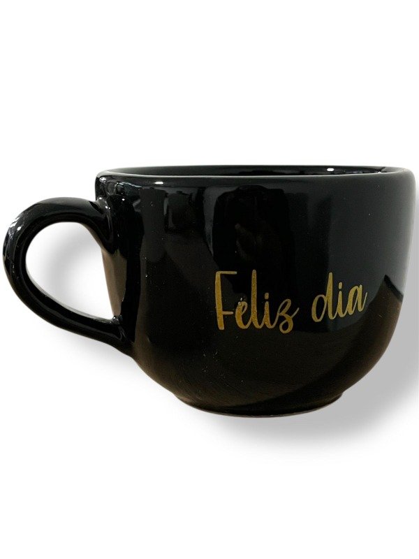 Producto - TAZA/TAZON TITINA  FELIZ DIA (NEGRA)