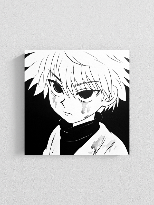 Producto - Cuadro Killua -Hunter x Hunter- (17x17cm)