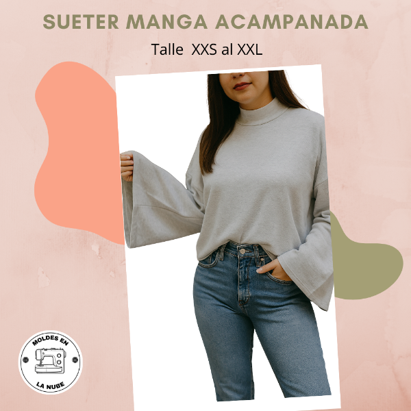 Producto - Suéter Manga Acampanada