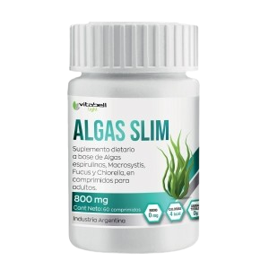 Producto - ALGAS SLIM X 60CAPS - VITABELL