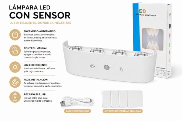 Producto - Luz con sensor