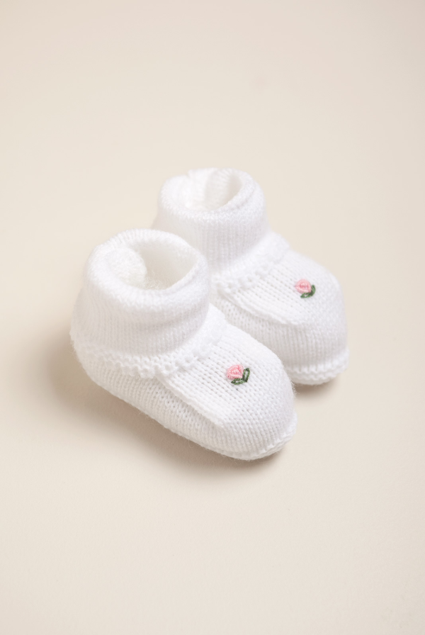 Producto - Escarpin bordado rosa/blanco ME