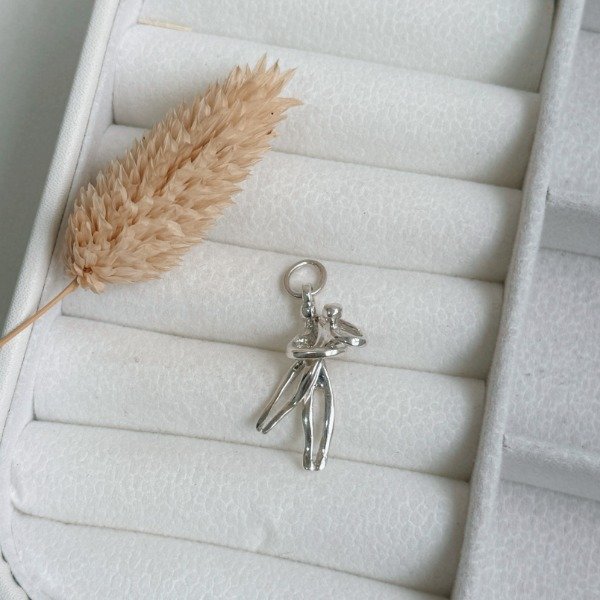 Producto - Dije Abrazo Amor Plata 925