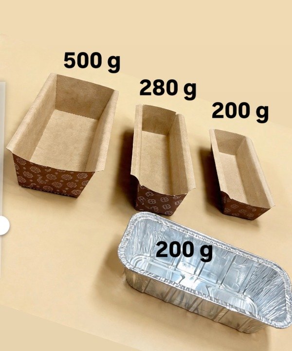 Producto - MOLDE PARA BUDIN ALUMINIO 200 G -COD. 744