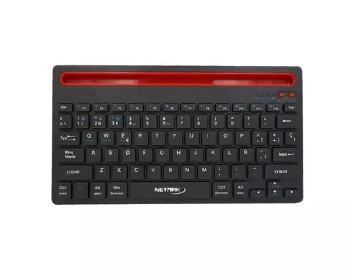 Producto - TECLADO BT 5.0 PARA TABLET RECARGABLE NETMAK NM-KB650