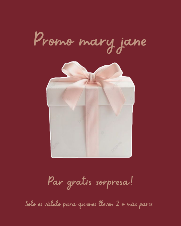 Producto - PAR SORPRESA - PROMO MARY JANE