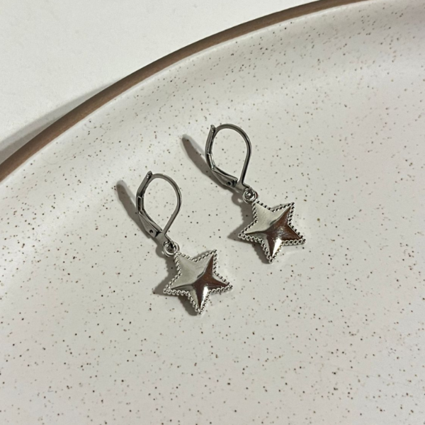 Producto - Aros Estrella - Brisuras acero quirúrgico