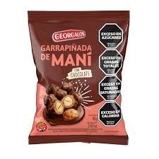 Producto - GEORGALOS GARRAPIÑADA BAÑADO C/CHOCOLATE X80G