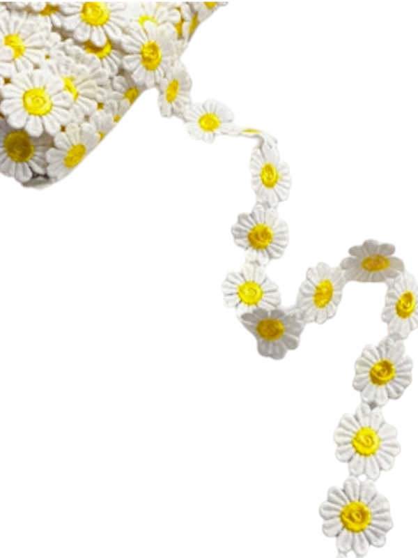 Producto - CINTA MARGARITA GUIPURE FLOR X METRO - 1