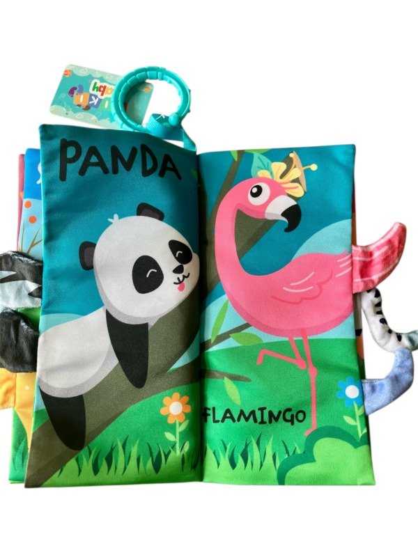 Producto - Libro Sensorial Bebes Estimulación Visual Tactil Y Sonora