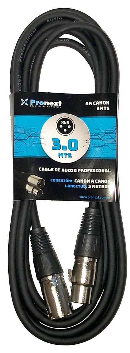Producto - Cables Canon Hembra a Canon Macho 3 metros