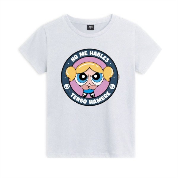 Producto - Remera Chicas Superpoderosas No me Hables Burbuja