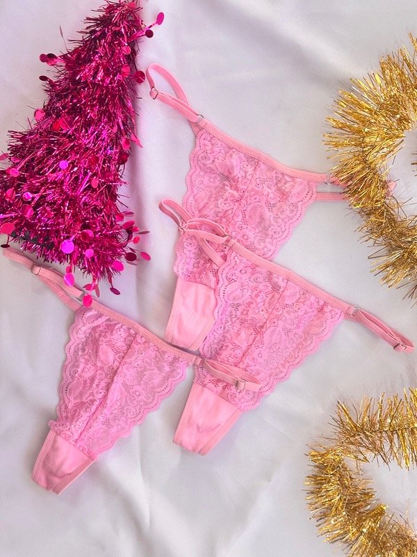 Producto - REGULABLE ENCAJE ROSA