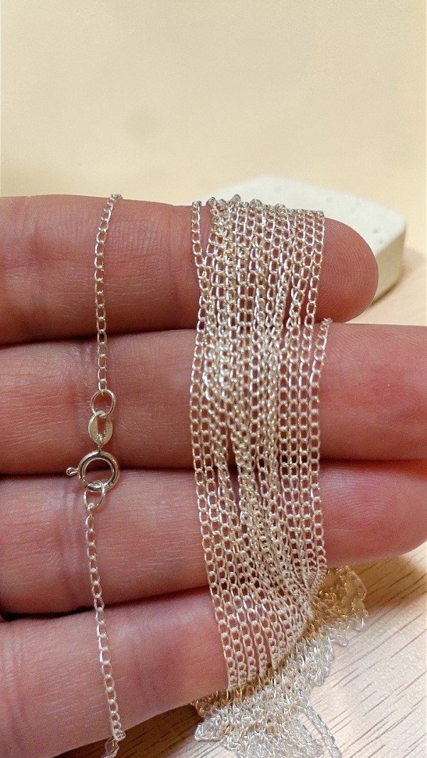 Producto - Cadena de Plata grumet finita
