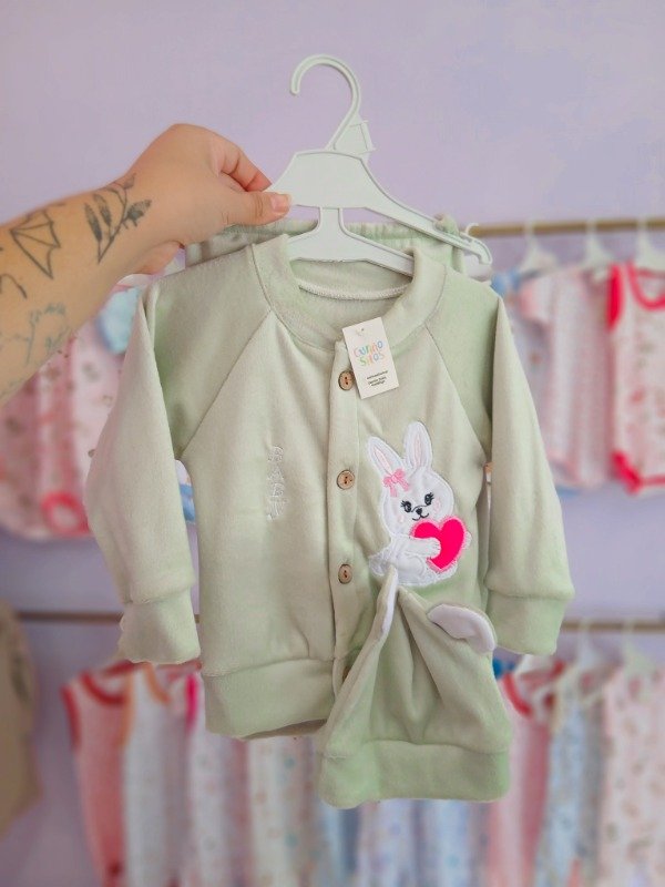 Producto - Conjunto Plush Bifaz T2 verde