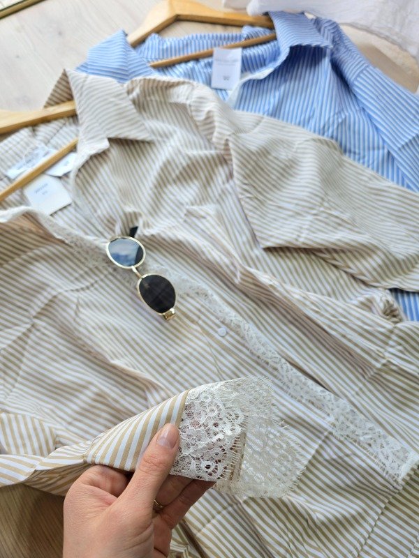 Producto - Camisa ELENA beige - 4
