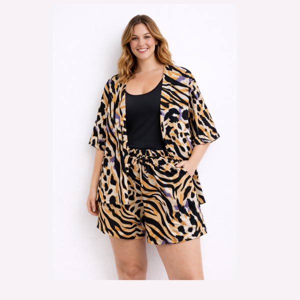 Producto - Conjunto Kimono mas Short Talles Grandes