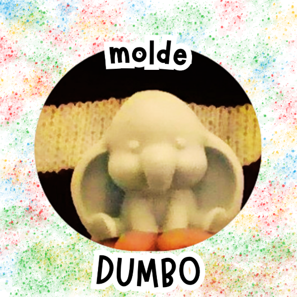 Producto - Elefantito DUMBO molde de silicona