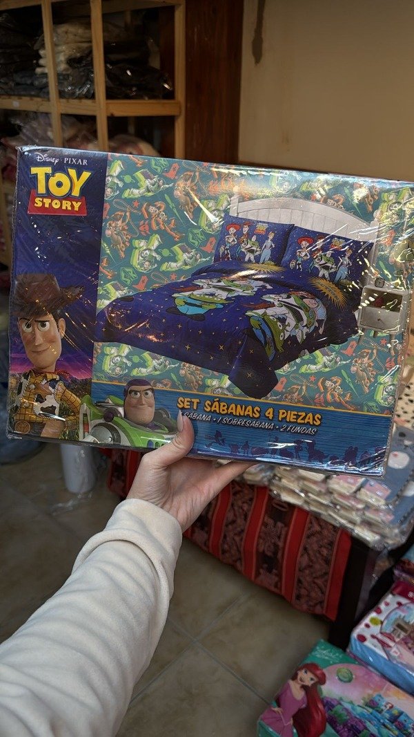 Producto - Sábanas Infantiles Toy Story 4 piezas