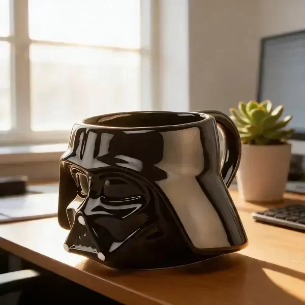 Producto - TAZA 3D C/ TAPA - DARTH VADER
