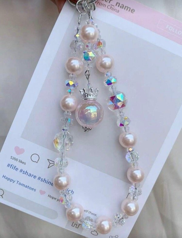 Producto - Mini correa perlas y cristal