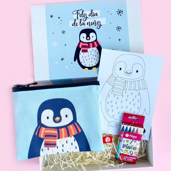Producto - Box Día de las infancias. Otto el pingüino