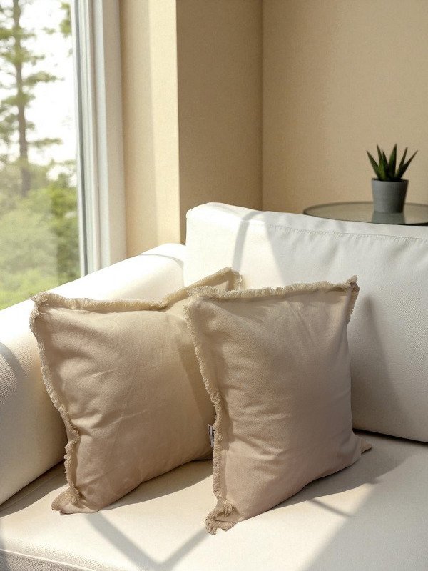 Producto - Almohadon Panama beige 60x60 cm - Fundas desde 30.000