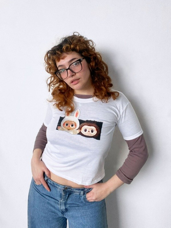 Producto - Remera básica algodón Labubu