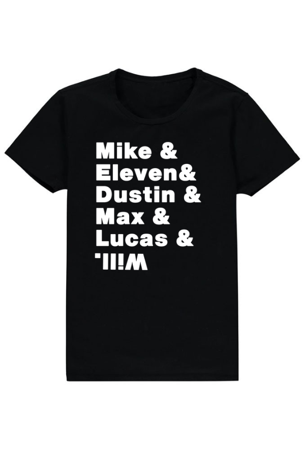 Producto - Remera Stranger Things Personajes