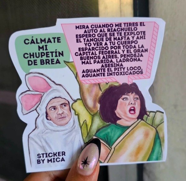 Producto - Sticker chupetin de brea